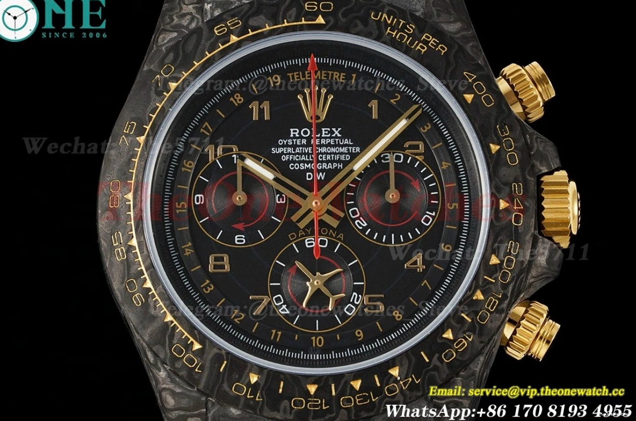 Diw SH4130 Daytona Black DIal Black FC NY 40mm DIWF 0318